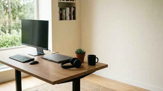 Espace de travail professionnel pour la création de contenu multimédia