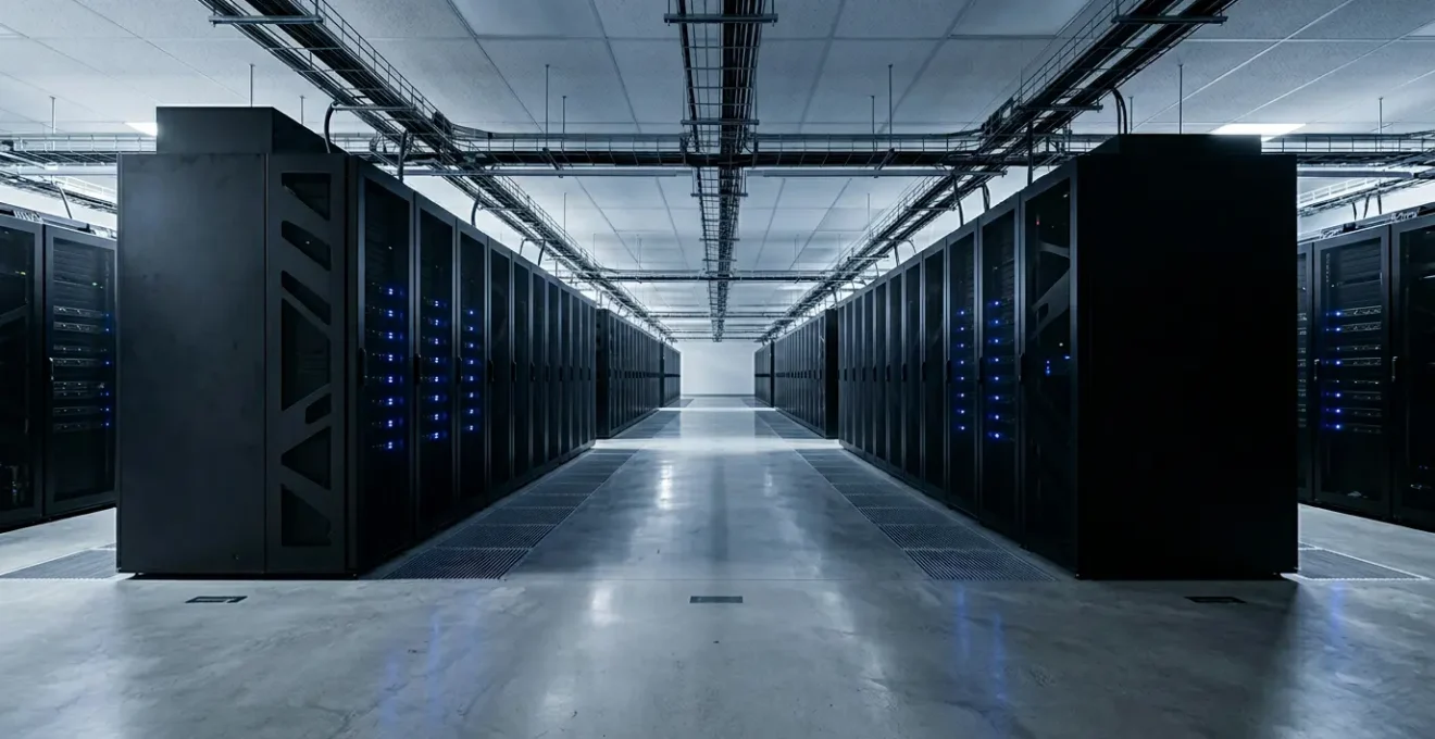 Infrastructure de serveurs cloud gaming dans un centre de données moderne