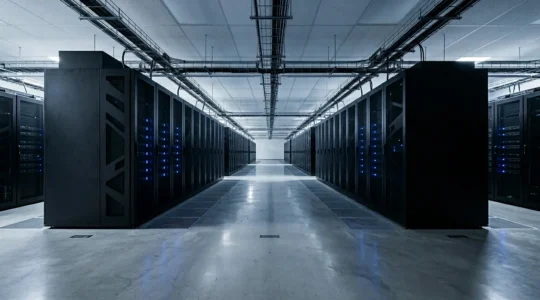 Infrastructure de serveurs cloud gaming dans un centre de données moderne