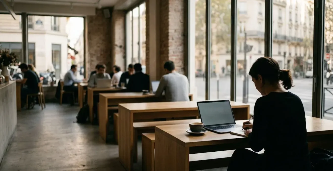 Scène symbolisant l'intelligence artificielle accessible au quotidien en France