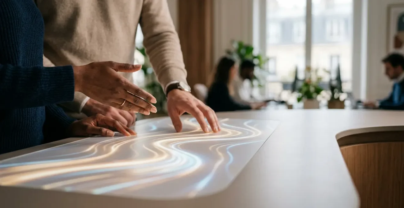 Interaction naturelle entre humain et interface intelligente dans un environnement technologique français