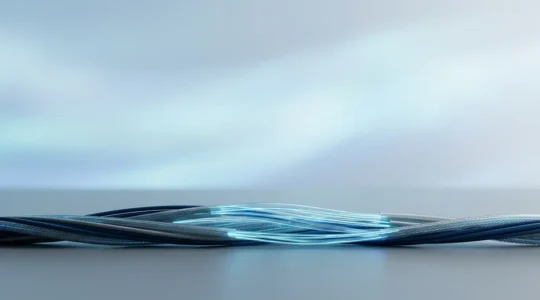 Concept de streaming vidéo haute définition sur fibre optique en France