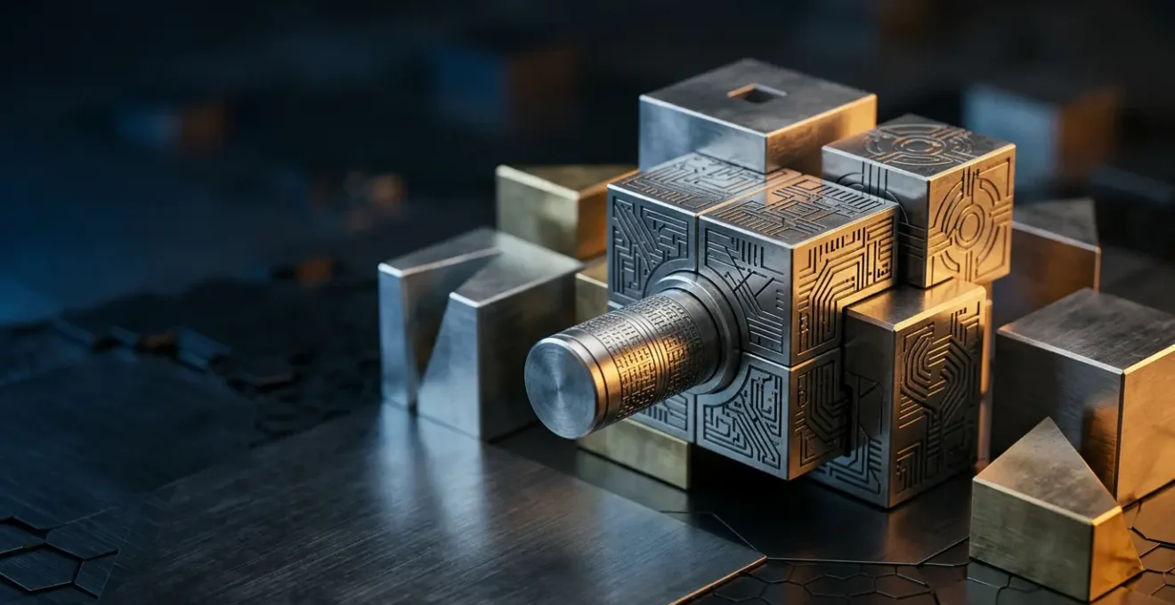 Représentation conceptuelle de la sécurité cryptographique dans un environnement technologique français