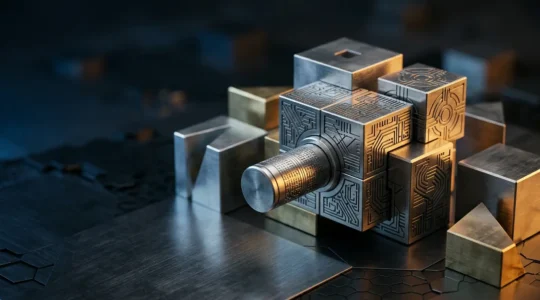 Représentation conceptuelle de la sécurité cryptographique dans un environnement technologique français