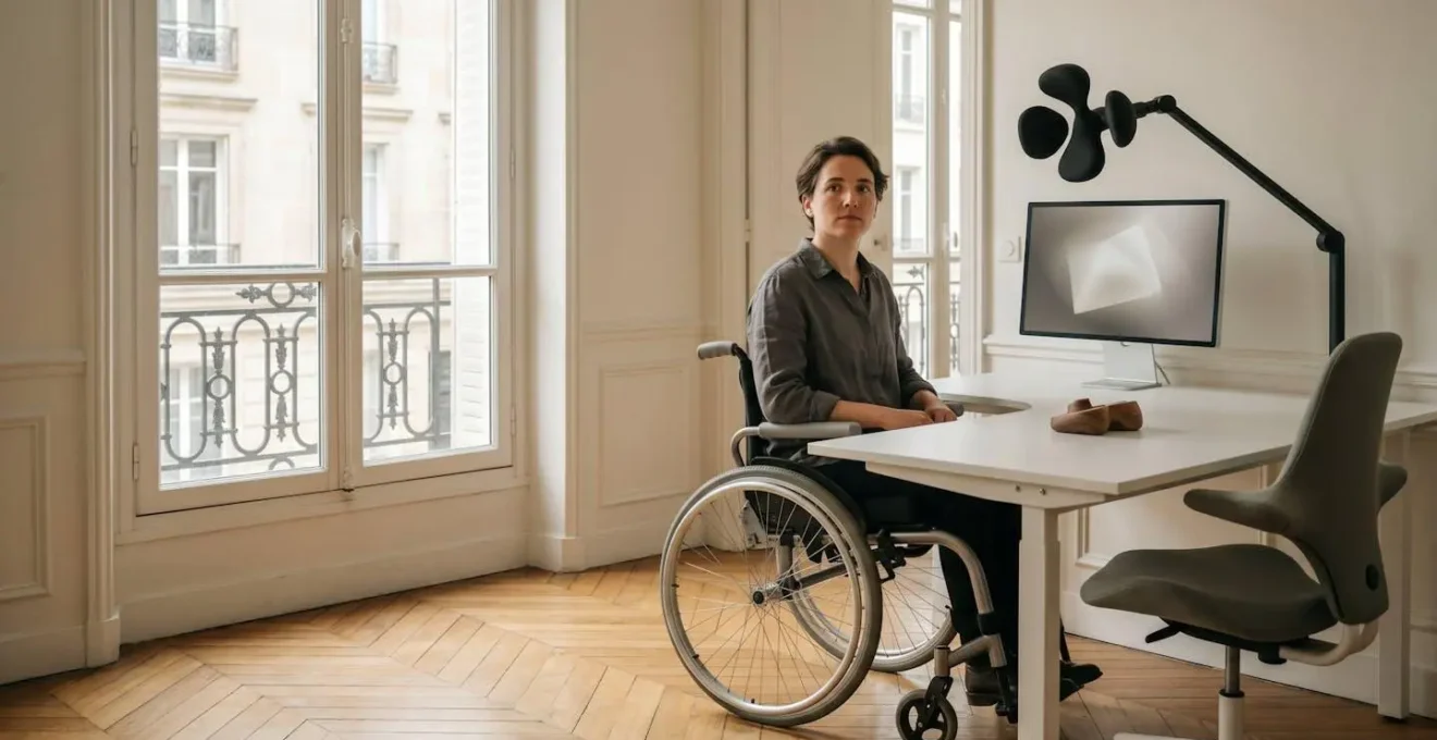 Environnement de travail ergonomique adapté au contrôle vocal sans usage des mains